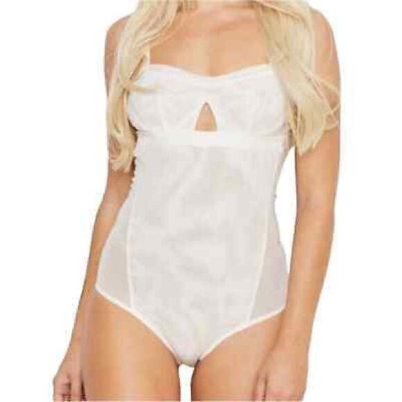 We are HAH Tops - We are HAH x Free People Under the Wire Bodysuit Size Medium New